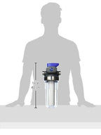 Culligan WH-S200-C Whole House Water Filter Housing – 3/4" Inlet/Outlet, Standard Duty, Sediment Filtration System, Clear Housing, Pressure Relief Valve, NSF Certified