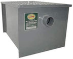 Commercial Carbon Steel Grease Trap Interceptor 70lb - PDI Approved - NSF