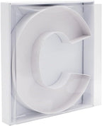 12" Fillable Cardboard Letter Charcuterie Gift Cupcake Box With Cover Sweets Packaging (C)