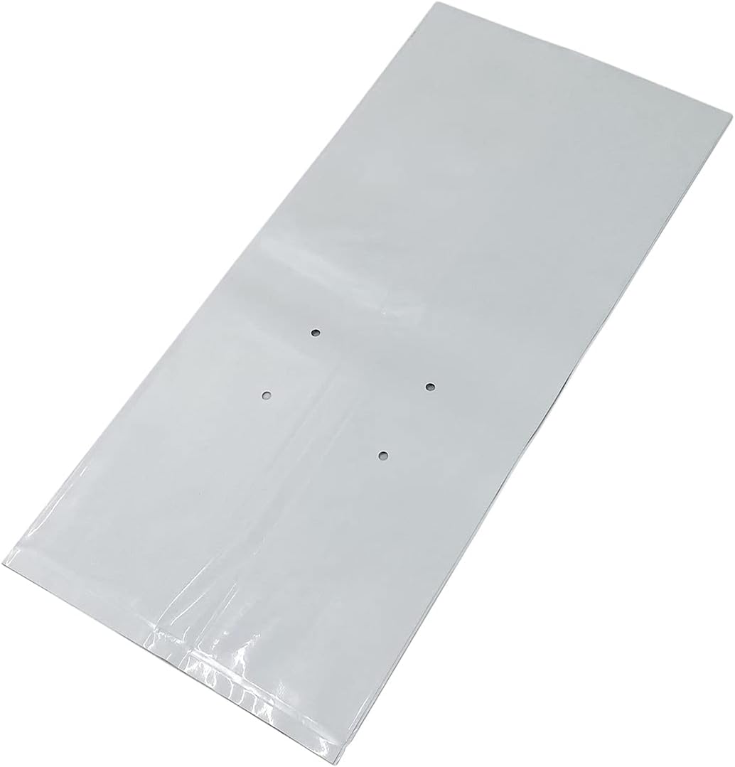 Poly Grow Bag Planters 1 Gallon Grow Bag, 50 Pack Panda Film, Black and White