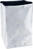 Poly Grow Bag Planters 1 Gallon Grow Bag, 50 Pack Panda Film, Black and White