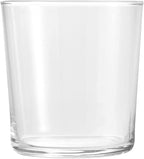 Bormioli Rocco Bodega Collection Glassware – Set Of 12 Medium 12 Ounce Drinking Glasses For Water, Beverages & Cocktails – 12oz Clear Tempered Glass Tumblers