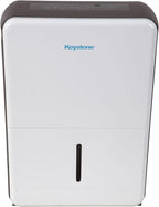 Keystone Energy Star 50-Pint Portable Dehumidifier for Basement, Garage, Living Room, and Extra Large Rooms up to 4,500 Sq.Ft., Quiet Dehumidifier for Home with Auto-Shutoff, Timer, and LED Display