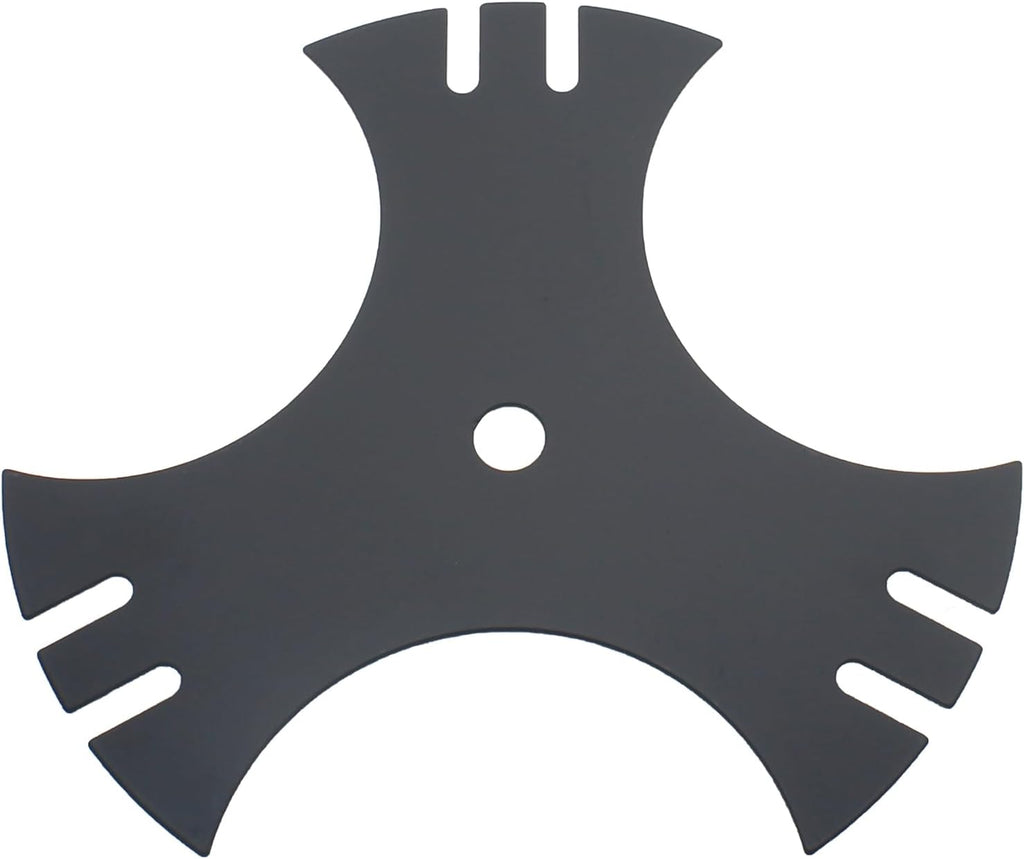 FDXGYH Universal 9" x 9" Edger Blade (5/8" Center Hole) 3-Side Edger Star Blade for Edger Model 781-0748, 40-009, 490-105-M017, 981-0748, TB554, TEB515, 247772460 etc. Black