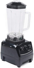 2L 2200W Professional Countertop Blender Heavy Duty Household Grade Blender Mixer with Food Grade ABS Stirring Rod for Milkshakes and Ice Cream (black)