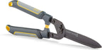 Woodland Tools Super Duty Hedge Shears, 23 Inch Manual Hedge Clippers with 10 Inch Gear-Assist Blades, Power Notch, and Non Stick Coating, Heavy Duty Trimmer for Thick Shrubs and Hedges
