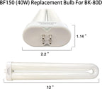 12 inch 40W BF150 Replacement Bulb Compatible Flowtron BK-40; BK-80D 80W,MC9000,Stinger b4040, FUL40T8/BL