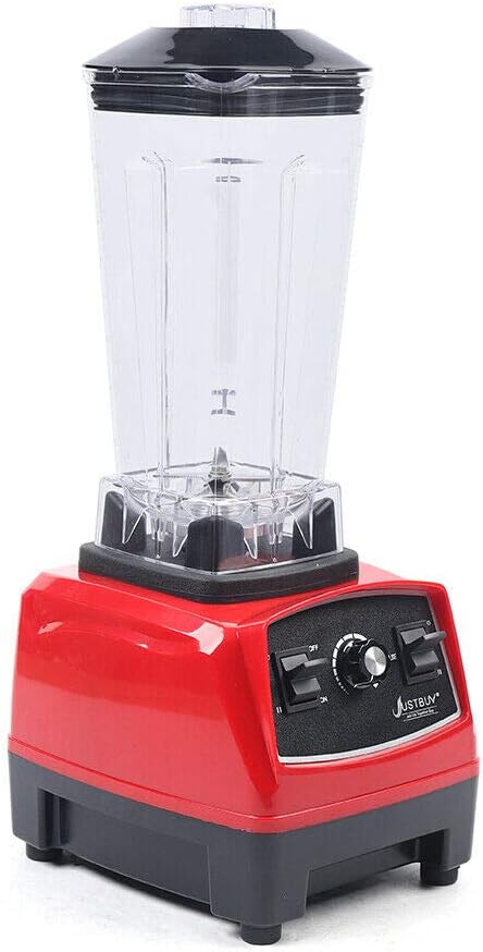 TBVECHI Electric Juice Blender Smoothie Ice Crusher Multi-Function 2200W 2L Red