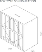 RIGID-PACK 24x20x12 Rigid Box Air Filter – MERV 11/65% ASHRAE HVAC Filter – Radial V-Pleat, Metal Frame, Single Header – High-Efficiency Replacement for Commercial & Industrial Systems
