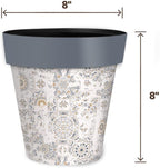 Briarwood Lane Distressed Tiles Small Planter