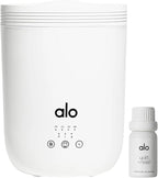 Alo Aura Diffuser + Uplift & Reset Essential Oil - Citrus - Purifies Energy and Promotes Deep, Healing Breaths - Therapeutic Grade