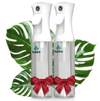 Flora Premium Plant Mister Spray Bottle Producing Gentle & Fine Mist for Precision Hydration, Dispersed Humidity & Moisture - Comes w App for Smart Plant Care (2 Packs)