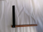Shingle Froe Tool and Kindling Axe for Splitting Firewood,15in Premium Forged Blade Shingle Froe with 18in Wooden Handle, Kindling Axe, Wood Froe Tool