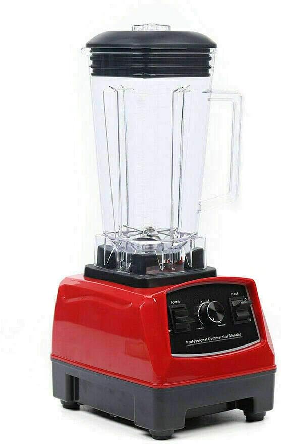 Electric Juice Blender Smoothie Maker Ice Crusher Multi-Function Kitchen Mixer Commercial Grade Blender Mixer Heavy Duty High Power 2L 1500W (A)