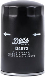 Doc's Diesel Oil Filter 12-Pack D4872-12 | Compatible with Ford 7.3L Powerstroke 1994-2003 | Replaces FL1995
