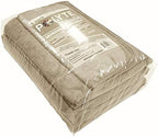 POLYTE Oversize, 60 x 30 in., Quick Dry Lint Free Microfiber Bath Towel Set, 6 Piece (Beige)