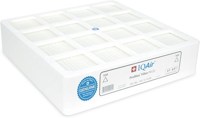IQAir PreMax Prefilter - Genuine Replacement Air Filter For IQAir HealthPro Series - Controls Coarse and Fine Particles - Dust, Mold Spores, and Powder - Swiss Made Filters For Air Purifiers