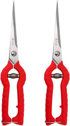 2pack Zsling Extra Long Edge Stainless Steel Pruning Shears Fruit Trees Bonsai Sharp Garden Scissors Tool