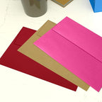 LUXPaper A7 Invitation Envelopes | Peel & Press | 5 1/4" x 7 1/4" | Azalea Metallic | 80lb. Text | 500 Qty