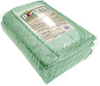 POLYTE Oversize, 60 x 30 in., Quick Dry Lint Free Microfiber Bath Towel Set, 6 Piece (Green)