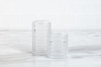 Fortessa Orbetto Outdoor Hobnail Plastic Drinkware Collection, DOF Beverage Cocktail Glass 4 Pack, 10.5 Ounce, Clear