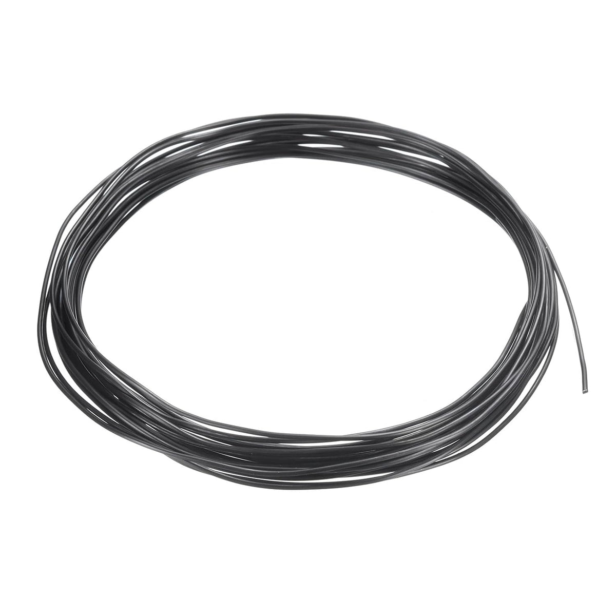 PATIKIL 1mm Bonsai Training Wire, 1 Roll Floral Wire Stems Anodized Aluminum Tree Wire 16.4 Feet Total for Gardening Branch Fixing, Black
