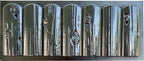 Concrete Mold Edge Stone Mold Log Edging Border ABC Plastic Sold 1 Piece (Br12-Small)