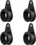 Garden Hose Bulkhead Fitting Rain Barrel Tank Adapter,3/4" NPT Rubber Bulkhead Connector, Bulkhead Fitting for Water Tank,Allow Leak Free Water Bucket Joints Installed Outside the Bucket (4 Pack)