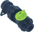 Shut Off Valve, Plastic, Rain Barrel, EarthMinded, EarthMark (1/4 Turn Full Flow)