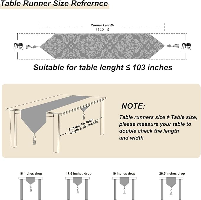 Jacquard Red Table Runner 120" Chenille Decorations for Birthday Wedding Party Handmade Centerpiece