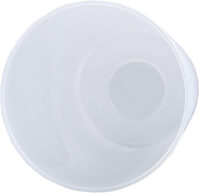 GoLucky Glass Cylinder Shade Accessory for Lamp Fixture - Replacement Glass Piece with 1-5/8 Inch Fitter - 4"D x 9"H
