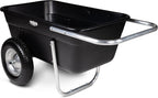 Smart Carts Premium Yard Cart - Strong, Lightweight, and Perfectly Balanced (16" Flat Free Wheels)