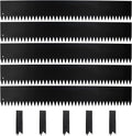 5 Pack - 40'' L x 6'' H Steel Landscape Edging Border Edging for Landscaping Metal Garden Edging Lawn Edging No dig Hammer in Edging for Gravel Yard Pathway(16.7FT Total Length)
