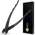 Wazakura Hanafubuki Hand Forged Bonsai Tree Wire Cutter MADE IN JAPAN 7.7inch (195mm), Japanese Garden Tool, Rounded Ends - Black