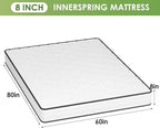 PayLessHere 8 Inch Mattress Medium Firm Spring Cool Sleep Pressure Relief Queen Size in a Box Fiberglass Free CertiPUR-US Certified Breathable Foams Mattress
