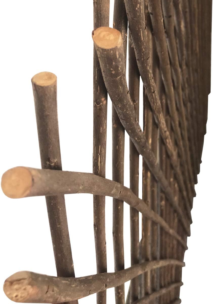 Expandable Garden Trellis Plant Support Willow Lattice Fence Panel for Climbing Plants Vine Ivy Rose Cucumbers Clematis 36X92 Inch