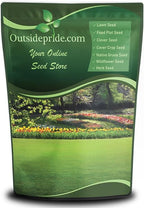 Outsidepride Creeping Red Fescue Grass Seed - 50 Lbs. Cool Season, Soft Textured, Self-Repairing Fine Fescue Grass Seeds for Lawn w/OptiGrowth Coating, Ideal for Dryland Cover Crop & Landscaping