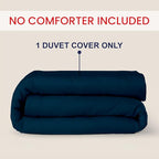 Kotton Culture 1 Pc Custom Size Duvet Cover Only -100% Egyptian Cotton Sateen 600 Thread Count Ultra Soft Premium Durable Comforter Cover Zipper Closure & Corner Ties (Green Teal, Custom)