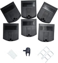 B&G – Mouse Station (6 Pack & 1 Key) - Durable, Discreet Low-Profile Bait Station with Universal Key – Tamper-Resistant