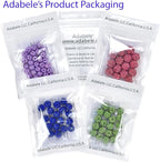 100pcs Adabele Grade A Suncatcher Crystal Rhinestone Pave Loose Beads 12mm Aquamarine Blue Polymer Clay Disco Ball Spacers Compatible with Shamballa All Craft Jewelry Making DB12-10