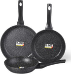 Non Stick Frying Pans,Healthy Stone Cookware,Deep Frying Pan Skillet,Omelette Pan,Egg Pans Nonstick，PFOA-free Non Toxic Frying Pan (8 Inch)