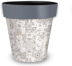 Briarwood Lane Distressed Tiles Small Planter