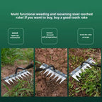 Gardenia Iron Weeding Rake, 2025 Gardenia Iron Weeding rake, Ironrake The Heavy-Duty Irons Weedings Rakes,Irons Rakes for Gardening and Weedings (5 Teeth) (5 Teeth)
