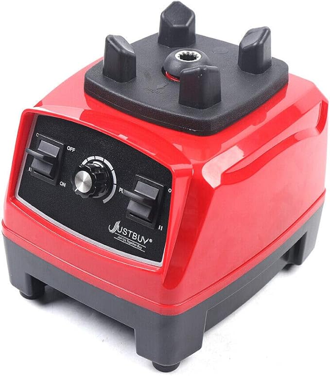 TBVECHI Electric Juice Blender Smoothie Ice Crusher Multi-Function 2200W 2L Red