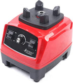 TBVECHI Electric Juice Blender Smoothie Ice Crusher Multi-Function 2200W 2L Red