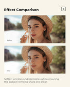 K&F CONCEPT 58mm Black Diffusion 1/4 Filter Mist Cinematic Effect Filter with 28 Multi-Layer Coatings Waterproof/Scratch Resistant for Video/Vlog/Portrait Photography