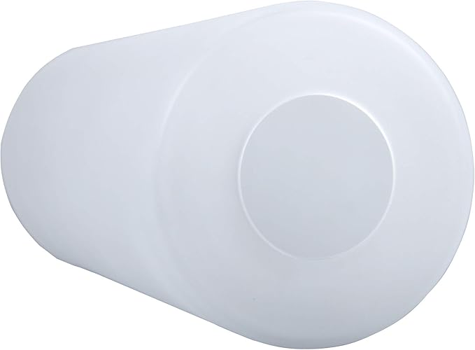 GoLucky Glass Cylinder Shade Accessory - Glass Lamp Fixture Shade Replacement - 4"D x 10"H