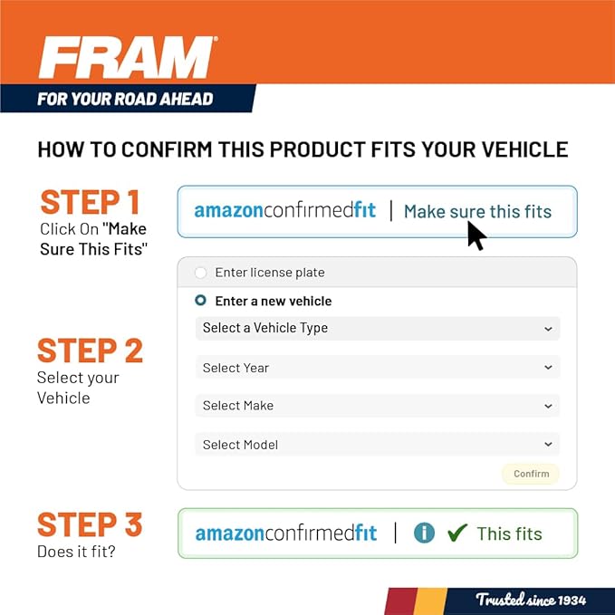 FRAM Extra Guard Rigid Panel Engine Air Filter Replacement, Easy Install w/Advanced Engine Protection and Optimal Performance, CA12167, for Select Mazda Vehicles