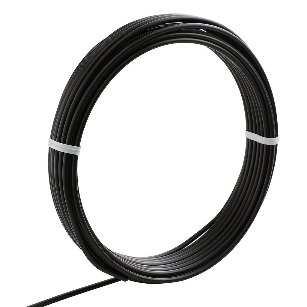 Wazakura 150 gr Black Anodized Aluminum Bonsai Training Wire Made in Japan (3 mm, Black)