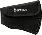 Gerber Gear Pack Hatchet - 3.5" Steel Blade Axe with Full Tang - Survival, Bushcraft and Camping Gear - with Mountable Nylon Sheath - Brown